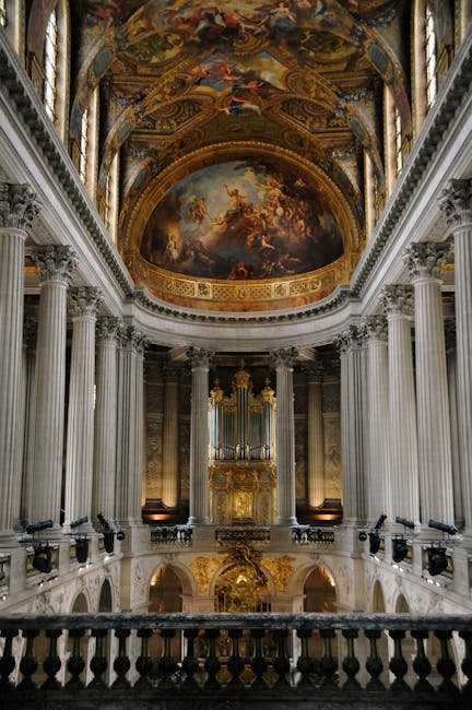 Baroque Palace Architecture: Versailles, Gold & Grandeur